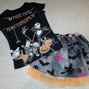 NBC The Nightmare Before Christmas Halloween outfit Size 6x